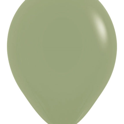Ballonnen Eucalyptus 30cm 50st van Sempertex koop je bij Partywinkel