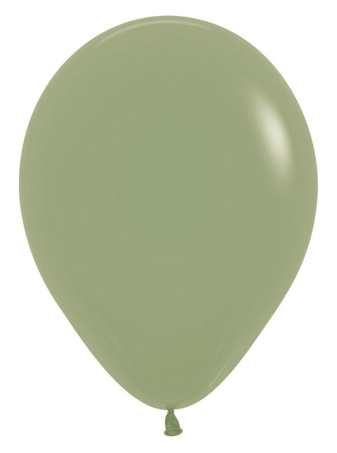 Ballonnen Eucalyptus 30cm 50st van Sempertex koop je bij Partywinkel
