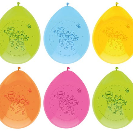 Ballonnen Fien & Teun 30cm 6st