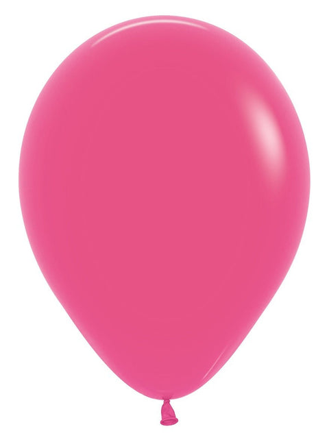 Ballonnen Fuchsia 30cm 12st van Sempertex koop je bij Partywinkel