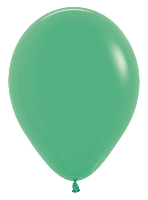 Ballonnen Green 30cm 50st van Sempertex koop je bij Partywinkel