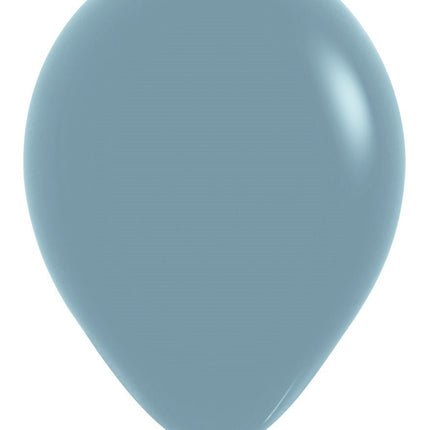 Ballonnen Pastel Dusk Blue 30cm 50st van Sempertex koop je bij Partywinkel