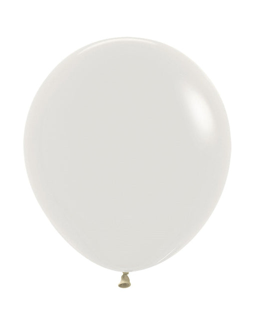 Ballonnen Pastel Dusk Cream 45cm 25st van Sempertex koop je bij Partywinkel