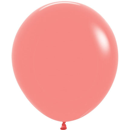 Ballonnen Tropical Coral 45cm 25st van Sempertex koop je bij Partywinkel