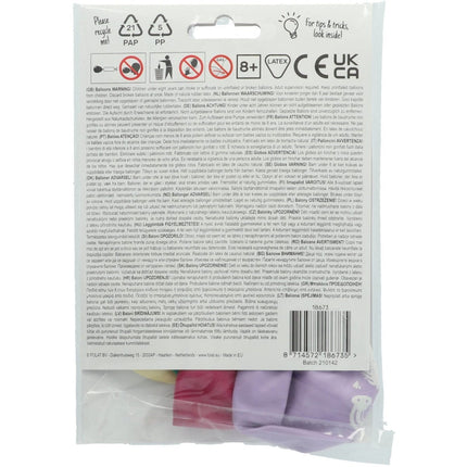 Ballonnen Unicorn & Regenboog 33cm 6st van Folat koop je bij Partywinkel