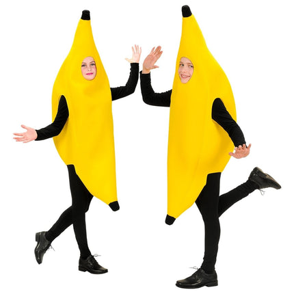 Bananen Kostuum Geel Kind van Widmann koop je bij Partywinkel