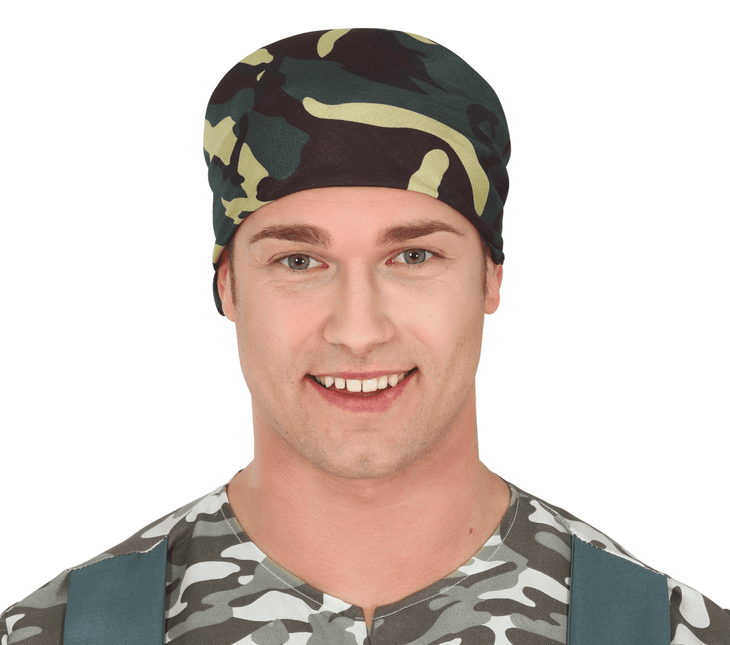 Bandana Camouflage van Fiestas Guirca koop je bij Partywinkel