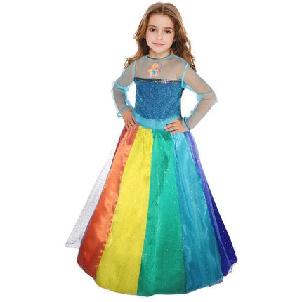 Barbie Arcobaleno jurk meisjes van Ciao International koop je bij Partywinkel