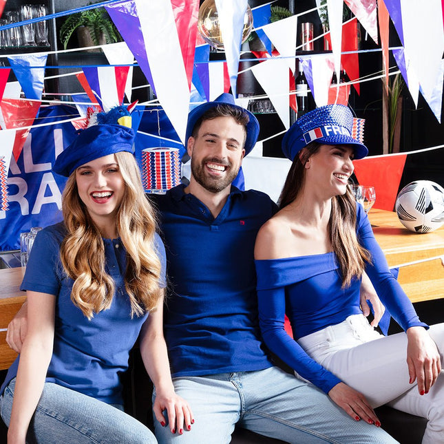 Baret Blauw van Boland koop je bij Partywinkel