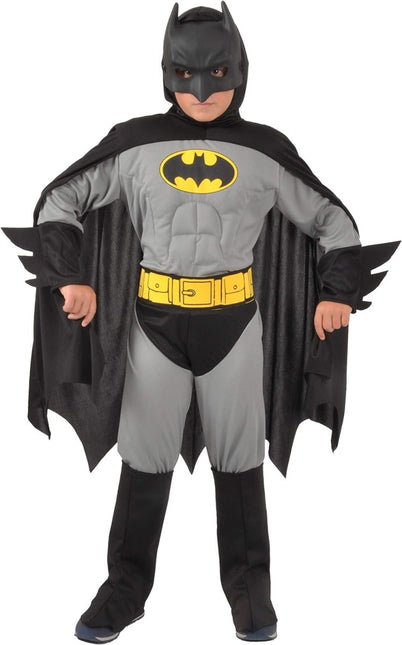 Batman Costume Reversible Grigio/Nero C/Muscoli Kind van Ciao International koop je bij Partywinkel