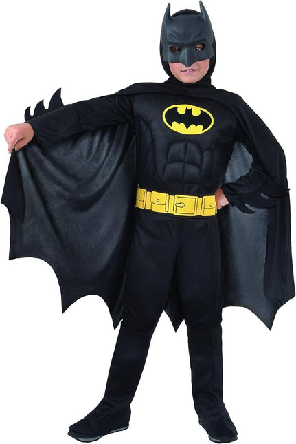 Batman Costume Reversible Grigio/Nero C/Muscoli Kind van Ciao International koop je bij Partywinkel