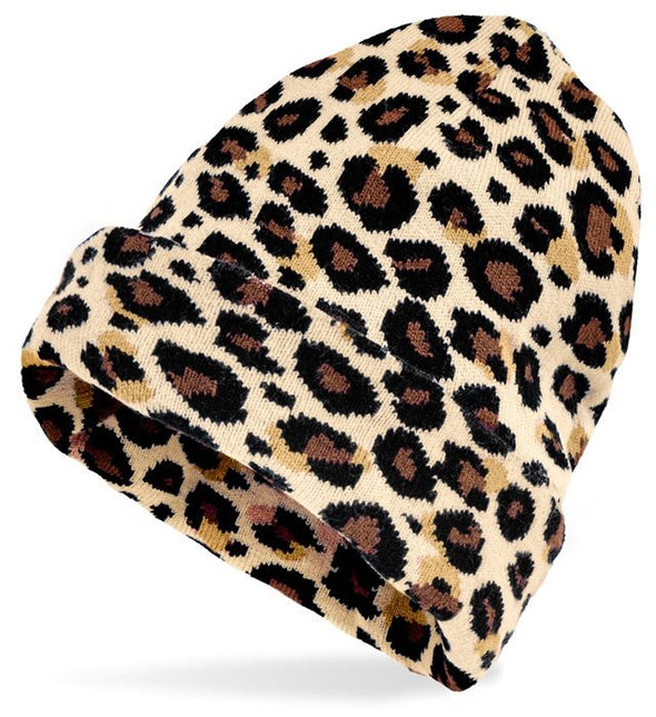 Beanie Luipaard Classic van Widmann koop je bij Partywinkel