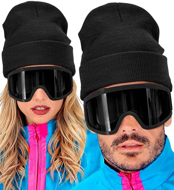 Beanie Zwart van Widmann koop je bij Partywinkel