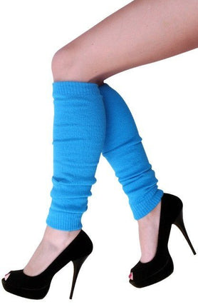 Beenwarmers Turquoise van PartyXplosion koop je bij Partywinkel