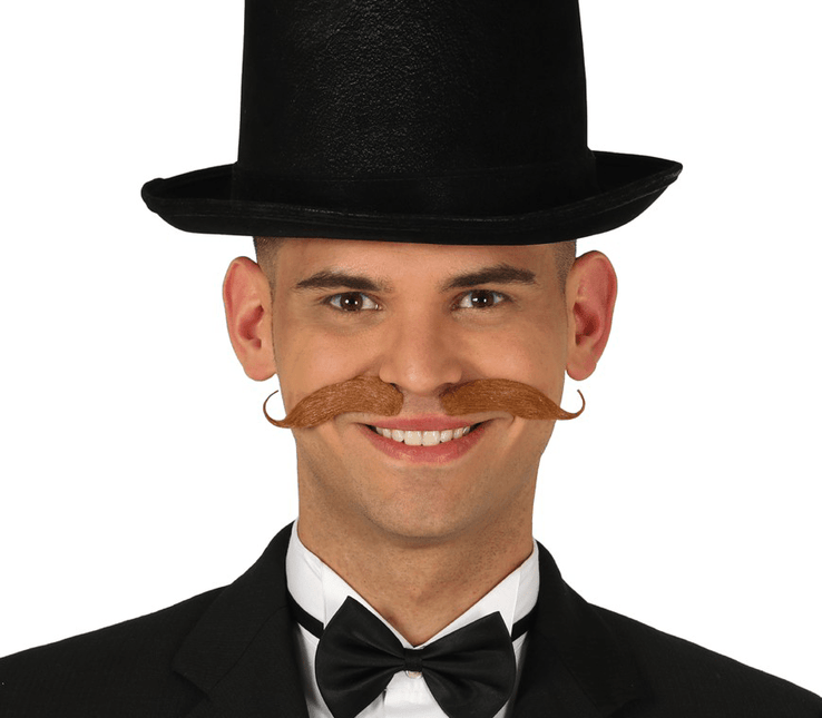 Beierse Snor Bruin van Fiestas Guirca koop je bij Partywinkel