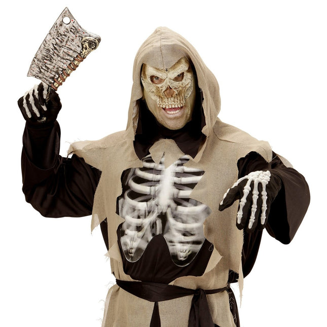 Beige Masker Deathlord van Widmann koop je bij Partywinkel