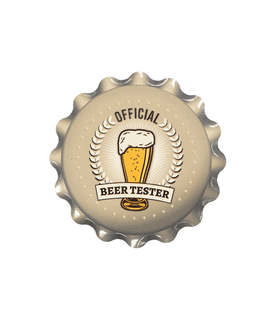 Beige Onderzetters Beertester 11cm van Paper Dreams koop je bij Partywinkel