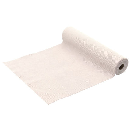 Beige Tafelloper 3m van CHAKS koop je bij Partywinkel