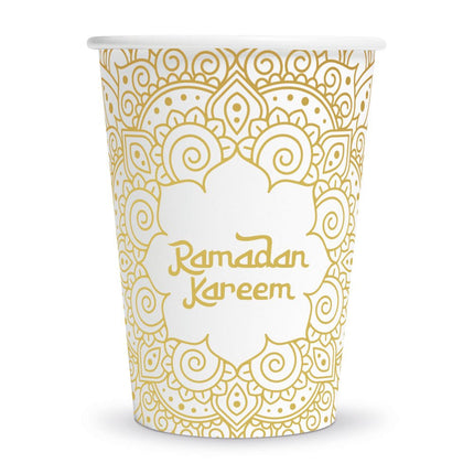 Bekers Ramadan Kareem 210ml 8st van WeFiesta koop je bij Partywinkel