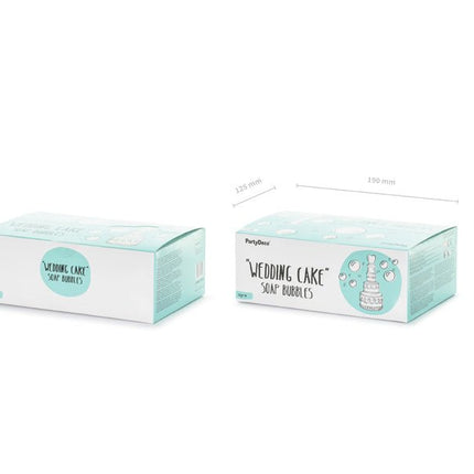 Bellenblaas Taart Hart 24st van Partydeco koop je bij Partywinkel