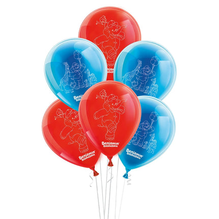 Benjamin Blümchen Ballonnen 25cm 10st