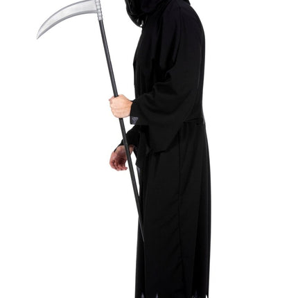 Magere Hein Kostuum Zwart Heren 2 delig van Wilbers & Wilbers koop je bij Partywinkel