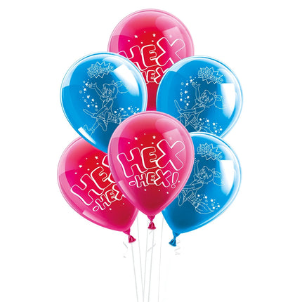 Bibi Blocksberg Ballonnen 25cm 10st