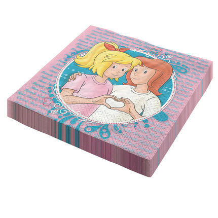 Bibi En Tina Servetten 33cm 20st