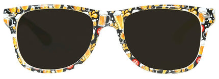 Bier Bril Zwart Oranje van Fiestas Guirca koop je bij Partywinkel