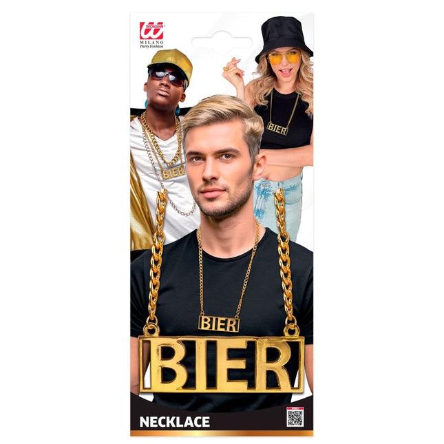 Bier Ketting Goud van Widmann koop je bij Partywinkel