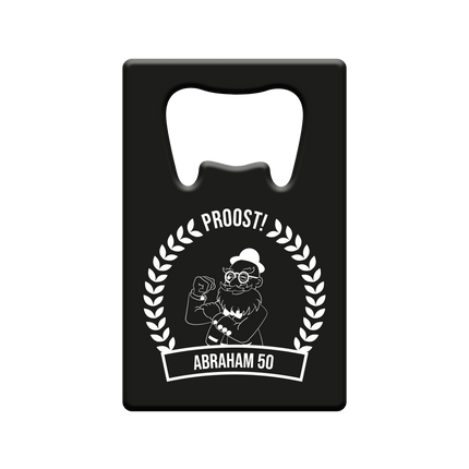 Bieropener 50 Jaar Abraham van Paper Dreams koop je bij Partywinkel