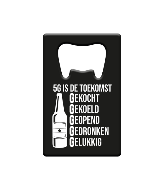 Bieropener 5G Is De Toekomst van Paper Dreams koop je bij Partywinkel