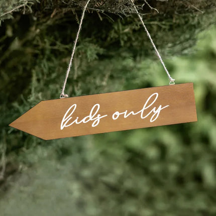 Hangbord Kids Only 36cm