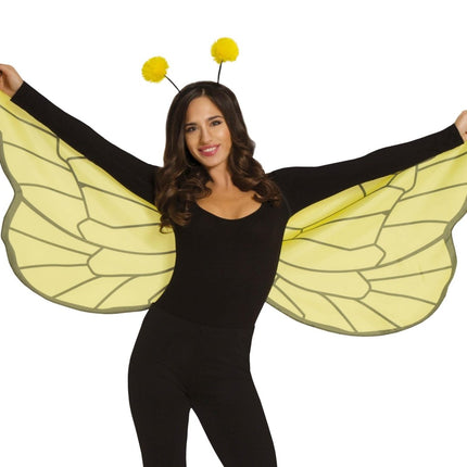 Bijenvleugels Tiara 1,5m van Fiestas Guirca koop je bij Partywinkel