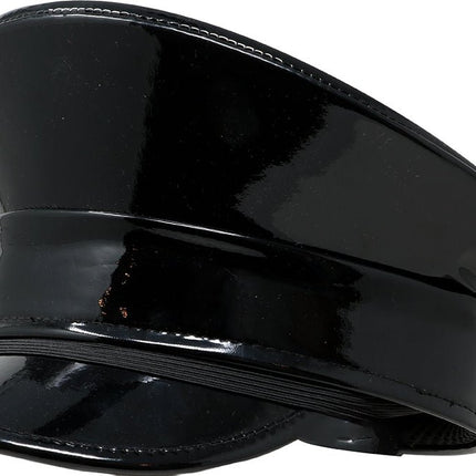 Black pvc cap hq van Fiestas Guirca koop je bij Partywinkel