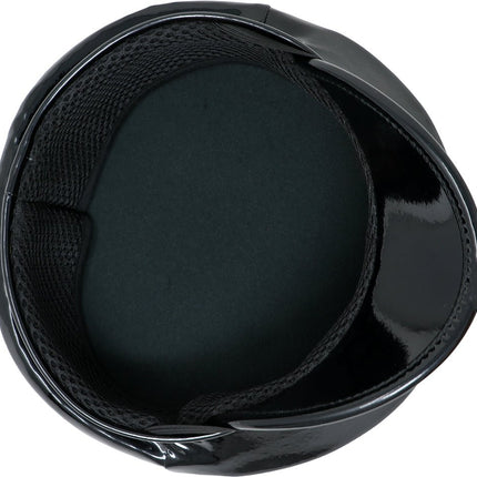 Black pvc cap hq van Fiestas Guirca koop je bij Partywinkel