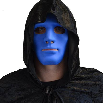 Blauw Masker van Partychimp koop je bij Partywinkel