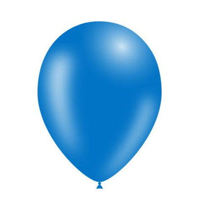 Blauwe Ballonnen 25cm 10st van Balloonia koop je bij Partywinkel
