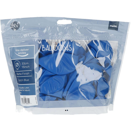 Blauwe Ballonnen Dutch Blue 33cm 50st van Folat koop je bij Partywinkel
