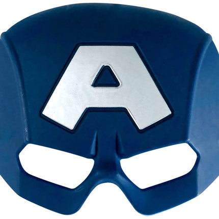 Blauwe Captain America Masker van Rubies koop je bij Partywinkel