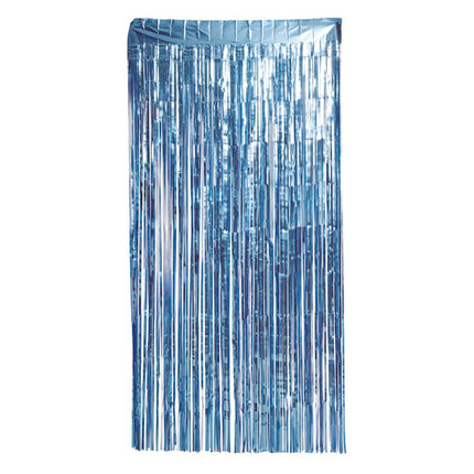 Blauwe Deurgordijn Mat 2m van Fiestas Guirca koop je bij Partywinkel