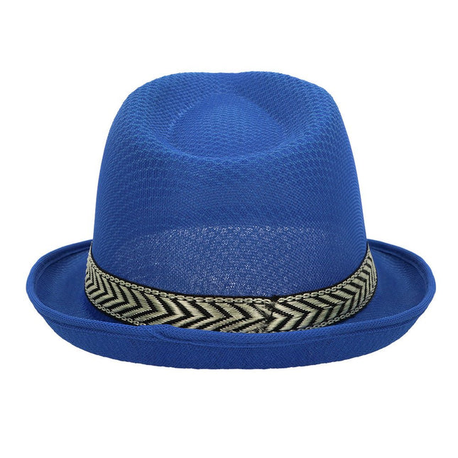 Blauwe Hoed Funky van Boland koop je bij Partywinkel