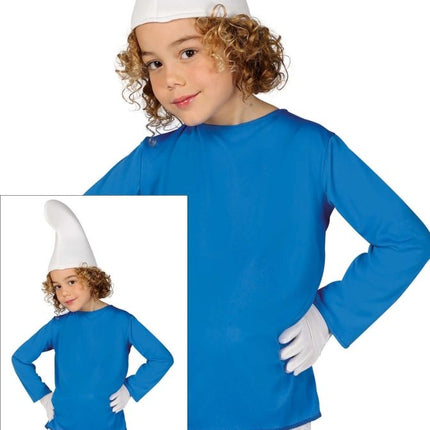 Blauwe Kabouter Kind van Fiestas Guirca koop je bij Partywinkel