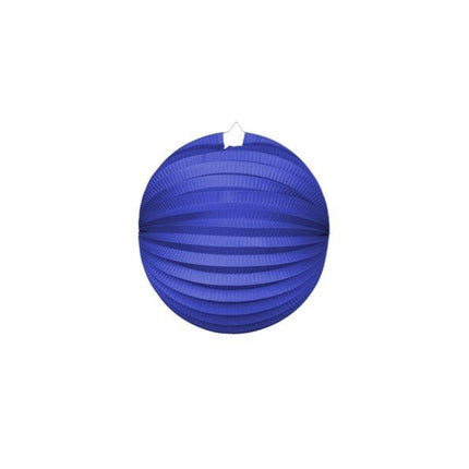 Blauwe Lampion 25cm van WeFiesta koop je bij Partywinkel