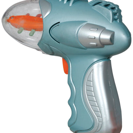 Blauwe Nep Pistool 18cm van Fiestas Guirca koop je bij Partywinkel