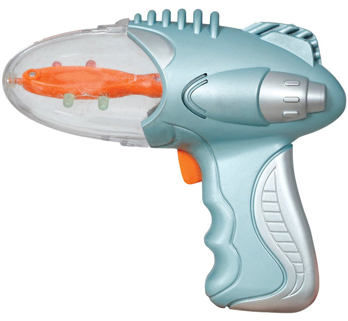 Blauwe Nep Pistool 18cm van Fiestas Guirca koop je bij Partywinkel