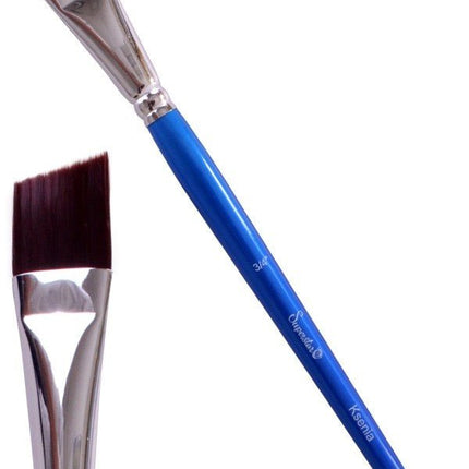 Blauwe Schmink Penseel Angle Nr.3/4 van Superstar koop je bij Partywinkel