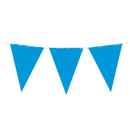 Blauwe Slinger Plastic 10m van Paper Dreams koop je bij Partywinkel