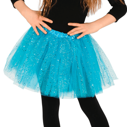 Blauwe Tutu Kind 31cm van Fiestas Guirca koop je bij Partywinkel