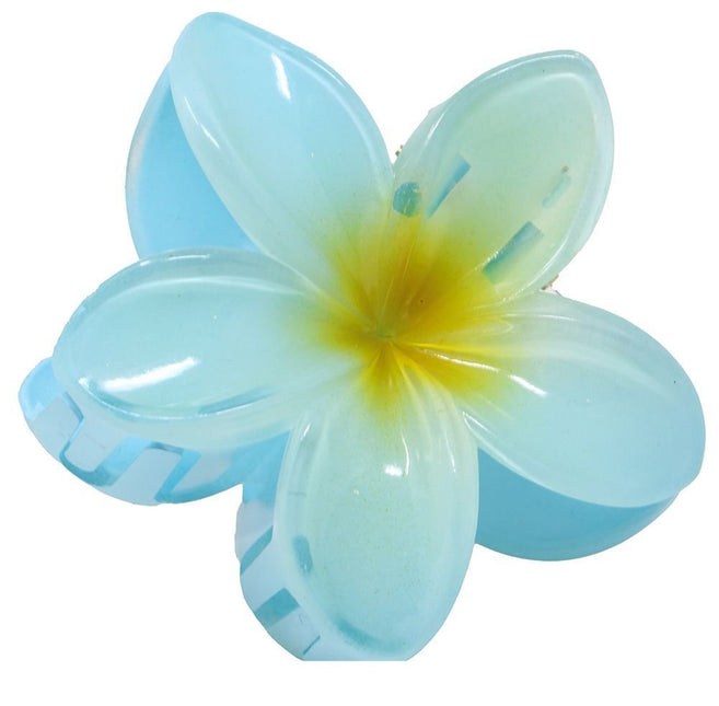 Bloem Haarclip Blauw van Fiestas Guirca koop je bij Partywinkel